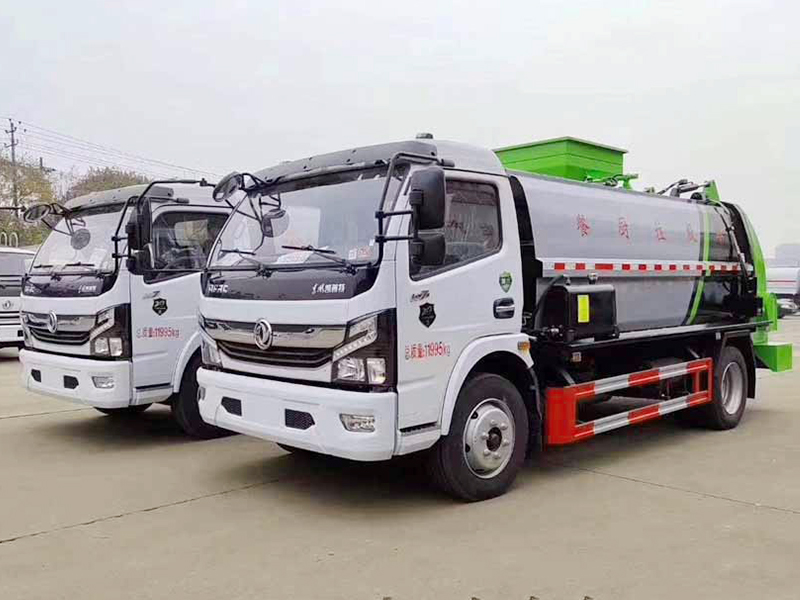 國(guó)六8方東風(fēng)D7餐廚垃圾車