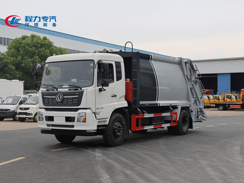 東風(fēng)天錦15方壓縮垃圾車(chē)